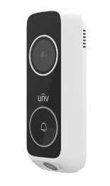 Uniview | Dual-Lens Video Doorbell. 3MP(Main)/2MP(Bottom). 16ft IR