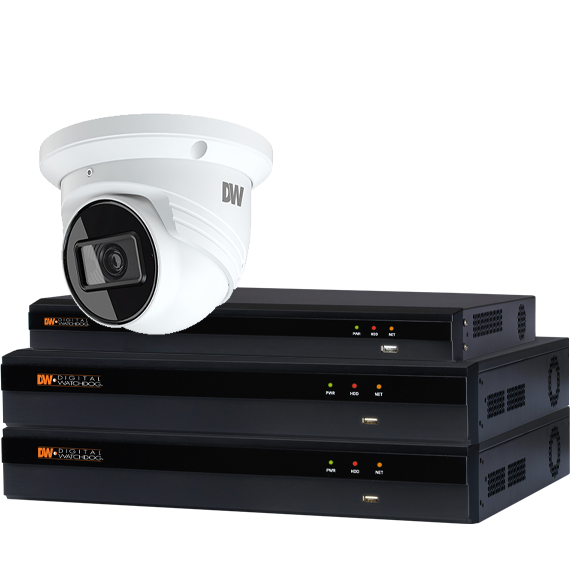 Ip Plus VMAX IP Plus with turret IP cameras kits (DW-VP9T9KIT24) - SS&Si Dealer ...