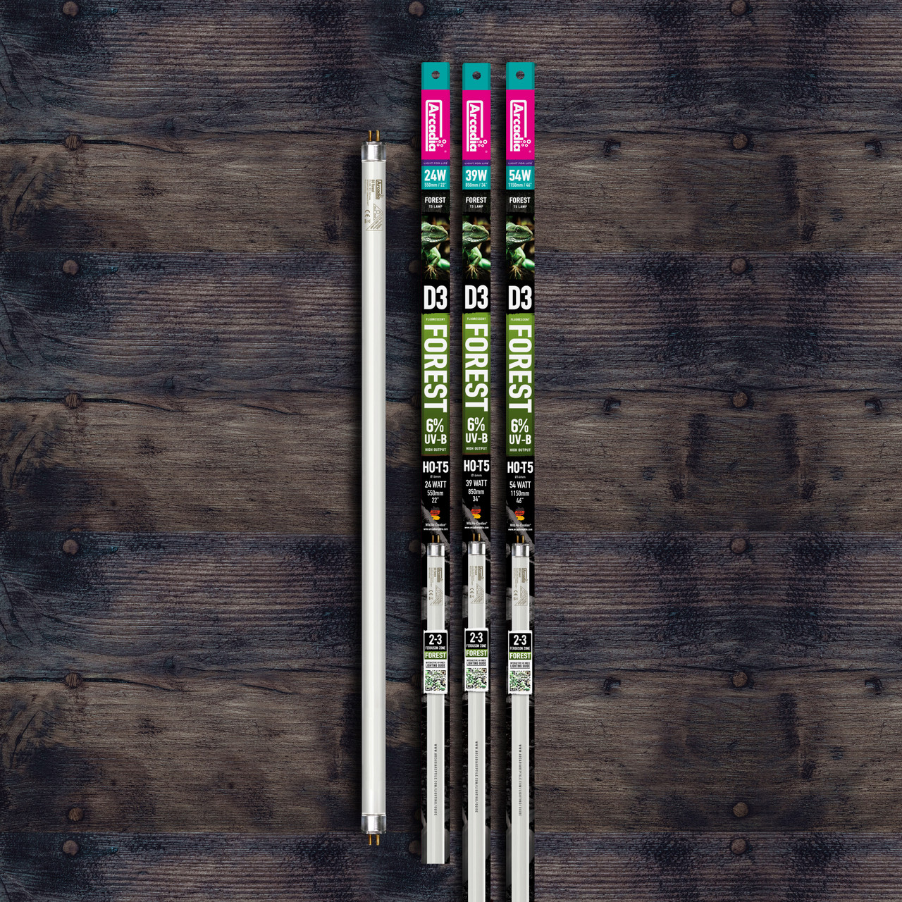 Arcadia D3 T5 24 Watt 6% UVB Bulb