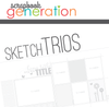 * DIGITAL DOWNLOAD * 2015 MAY SKETCH TRIO: Allison Davis Kit Club