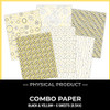 WC26 ATTENDEES ONLY: PRINTED PRINTABLES Combo Paper | Black & Yellow