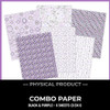 WC26 ATTENDEES ONLY: PRINTED PRINTABLES Combo Paper | Black & Purple