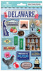 PAPER HOUSE PRODUCTIONS Destinations Stickers: Delaware