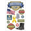 PAPER HOUSE PRODUCTIONS 3D Stickers: Military Life