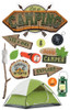 PAPER HOUSE PRODUCTIONS 3D Stickers: Let's Go Camping