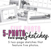 * DIGITAL DOWNLOAD * 5-PACK: MARCH 2019 | Five Photos (Two Page Layouts)