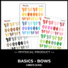 WC26 ATTENDEES ONLY: PRINTED PRINTABLES Basics - Bows