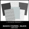 WC26 ATTENDEES ONLY: PRINTED PRINTABLES Basics - Paper 1 | Black Neutrals