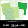 WC26 ATTENDEES ONLY: PRINTED PRINTABLES Basics - Paper 1 | Green