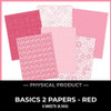 WC26 ATTENDEES ONLY: PRINTED PRINTABLES Basics - Paper 2 | Red