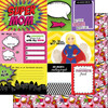 SCRAPBOOK CUSTOMS 12x12 Family Themed Paper: Super Mom
