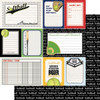 SCRAPBOOK CUSTOMS 12x12 Sports Themed Paper: Sports Journal - Softball