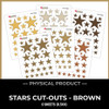 WC26 ATTENDEES ONLY: PRINTED PRINTABLES Basics - Stars | Brown