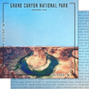 SCRAPBOOK CUSTOMS 12x12 Travel Themed Paper: Coordinates - Grand Canyon National Park