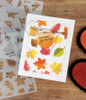 PHOTOPLAY Say It With Stamps: Leaves 6x6 Stencil (2 layer)