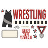 SIMPLE STORIES "Simple Pages" Page Pieces: Wrestling