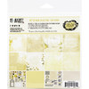 49 and Market Vintage Artistry 6x6 Paper Pad: Butter