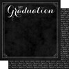 SCRAPBOOK CUSTOMS 12x12 Graduation Themed Paper: Happy Graduation