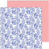 PINKFRESH STUDIO Happy Blooms 12x12 Paper: Daydream