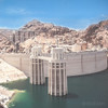Scrapbook Customs 12x12 Travel Themed Paper: Nevada - Hoover Dam Lake Mead