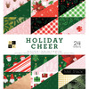 DCWV 6x6 Premium Stack: Holiday Cheer - Gold Foil