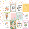 CLEARANCE | ECHO PARK My Favorite Spring 12x12 Paper: 3X4 Journaling Cards