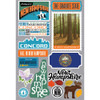 REMINISCE Jet Setters 3.0 Die Cut Stickers: New Hampshire