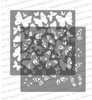NEWTON'S NOOK DESIGNS Purrfect 6x6 Multi-Layer Stencil Set: Butterflies #1 (2 pc)