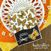 NEWTON'S NOOK DESIGNS Purrfect 6x6 Multi-Layer Stencil Set: Butterflies #1 (2 pc)