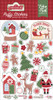 ECHO PARK Santa Claus Lane Puffy Stickers