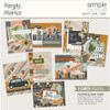 SIMPLE STORIES Here + There Simple Cards Card Kit