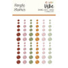 SIMPLE STORIES Color Vibe Enamel Dots: Boho