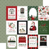 CARTA BELLA A Wonderful Christmas 12x12 Paper: 3x4 Journaling Cards