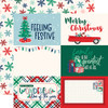 ECHO PARK Happy Holidays 12x12 Paper: 6x4 Journaling Cards