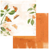 49 AND MARKET Color Swatch 12x12 Paper: Peach #4