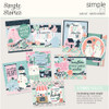 SIMPLE STORIES Winter Wonder Simple Cards Card Kit