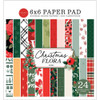 CARTA BELLA Christmas Flora: Merry 6x6 Paper Pad