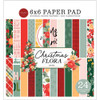 CARTA BELLA Christmas Flora: Joyful 6x6 Paper Pad