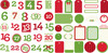 BELLA BLVD Merry Little Christmas Countdown & Tags