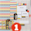 SCRAPBOOK GENERATION Layout Kit: Click 1