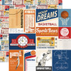 CARTA BELLA Slam Dunk 12x12 Paper: Multi Journaling Cards