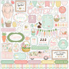 CARTA BELLA Here Comes Easter Element Sticker
