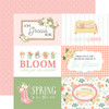 CARTA BELLA Here Comes Spring 12x12 Paper: 6x4 Journaling Cards