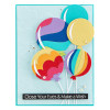 SPELLBINDERS Cutting Dies: Color Block Balloons