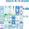 DOODLEBUG DESIGNS Snow Much Fun 12x12 Paper: Freeze Tag