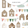 PRETTY LITTLE STUDIO Comfort & Joy Stickers | At Our House