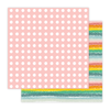 PRETTY LITTLE STUDIO Good Vibrations Paper | Happiness 12x12 (double-sided)