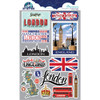 REMINISCE Jet Setters 3.0 Die Cut Stickers: United Kingdom