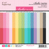 BELLA BLVD Gingham & Stripes Rainbow Bella Besties 6x6 Paper Pad