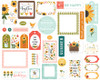 CARTA BELLA Sunflower Summer Frames & Tags